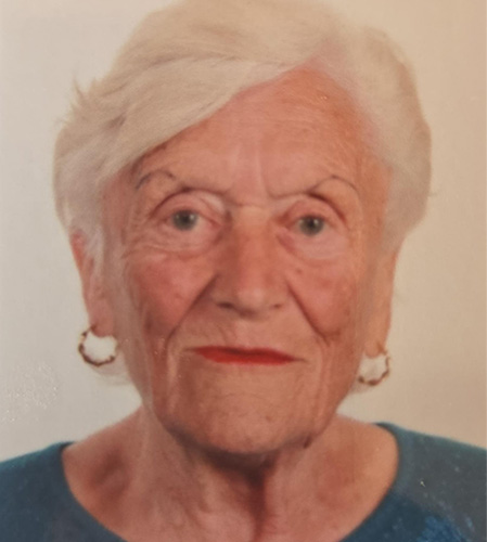 MARIA TERESA GUALINETTI DI ANNI 87